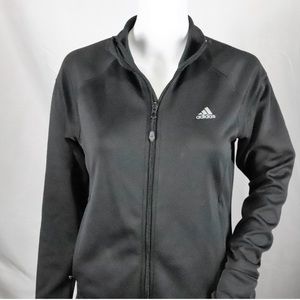 Adidas Black white Track Jacket